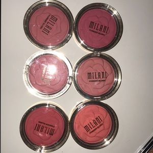 Milani blushes
